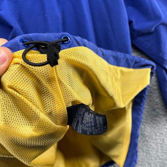 Vintage Nautica Jacket Men's Medium Blue H2000 Sailing Water Resistant Hooded - Picture 11 of 12